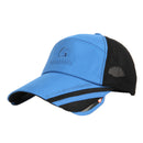 Men Women Summer Outdoor Play Adjustable Sports Tennis Players Baseball Mesh Hat Running Visor Cap Blue