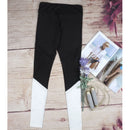 Womens Soft Comfortable Mesh Stretchy Workout Sportswear Tight Fit Yoga Running Cycling Leggings Pants White M