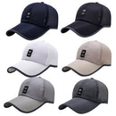 Men Women Fashionable Outdoor Sports Comfortable Wear Snapback Baseball Cap Outdoor Sports Mesh Hat Black