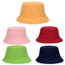 Mens Women Outdoor Summer Wear Fashionable Cotton Fishing Hunting Summer Bucket Cap Hat Red