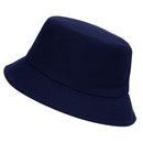 Men Women Outdoor Summer Wear Fashionable Cotton Fishing Hunting Summer Bucket Cap Hat Navy