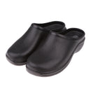 Pair Of Men Women Slip Resistant Orthopedic Clogs Nurse Chef Strapless Shoes Black 38