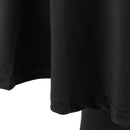 Women Girls Fashionable Comfortable Wear Off-Shoulder Short Sleeves Romper Bodysuit Jumpsuit Black Size M