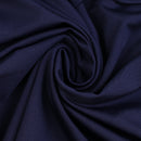 Women Girls Fashionable Comfortable Wear Off-Shoulder Short Sleeves Ruffled Romper Bodysuit Jumpsuit Dark Blue Size S