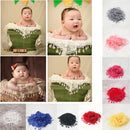 Kids Baby Photography Prop Lace Charms Blankets Baby Photoshoot Accessory Birthday Gift Black