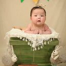 Kids Baby Photography Prop Lace Charms Blankets Baby Photoshoot Accessory Birthday Gift Rose