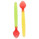 Baby Pacifier Supplies Feeding Spoon Temperature Sensing Utensils Kids Tableware 2Pack