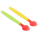 Baby Pacifier Supplies Feeding Spoon Temperature Sensing Utensils Kids Tableware 2Pack