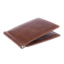 Vintage PU Leather Bifold Wallet ID Credit Card Holder Anti-magnetic for Men