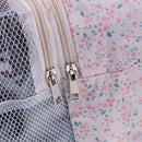 Girls Waterproof Wet Clothes Beach Bag Tote Diaper Gym HandBag Tote with Shoes Compartment White