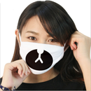 Anti Dust Mask Cotton Mask Cut Bear Pattern for Kids Teens Men Women