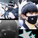 Anti Dust Mask Cotton Mask Cut Star Pattern for Kids Teens Men Women