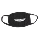 Unisex Antidust Mask Cute Anime Features Muffle Mouth Mask Thin Teeth