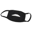 Unisex Antidust Mask Cute Anime Features Muffle Mouth Mask Wide Teeth
