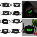 Unisex Antidust Mask Cute kaomoji Emoticon Muffle Mouth Mask - 12