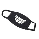 Unisex Antidust Mask Cute kaomoji Emoticon Muffle Mouth Mask - 3