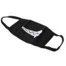 Unisex Antidust Mask Cute kaomoji Emoticon Muffle Mouth Mask Crooded Mouth