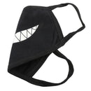 Unisex Antidust Mask Muffle Mask Cute kaomoji Emoticon Mouth Mask Wide Teeth