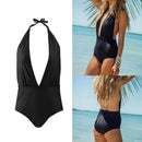 Women Fashionable Smooth Ultra Soft Padding Backless Swimwear Summer Beachwear Party Vacation Clothing Accessory S Black