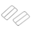 10 Pieces Mental Buckle for Belt Handbag Strap Keeper Thick Line