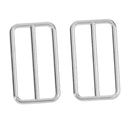 10 Pieces Mental Buckle for Belt Handbag Strap Keeper Thick Line
