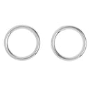 10 Piece 0.79inch Inner Diameter DIY O Ring Buckle Tool for Strap Connection