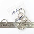 10 Piece 0.79inch Inner Diameter DIY O Ring Buckle Tool for Strap Connection