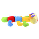 Cuddly Baby Caterpillar Plush Toy With Whistle With Rattle For PlayMat