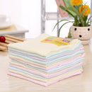3 Pcs Soft Baby Cotton Wipe Wash Cloth Face Washers Hand Towels