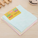 3 Pcs Soft Baby Cotton Wipe Wash Cloth Face Washers Hand Towels