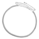 Silver Hollow Corn Waist Chain Shiny Waist Belt for Women
