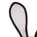 Women Girl Retro Lace Wire Rabbit Bunny Ear Hair Bands Cute Headband Black