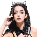 Super Cute Headband Girls Hair Band Piece with Cat Ears Bow Bells
