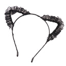 Super Cute Headband Girls Hair Band Piece with Lace Eears