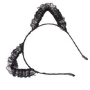 Super Cute Headband Girls Hair Band Piece with Lace Eears