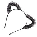 Super Cute Headband Girls Hair Band Piece with Lace Eears