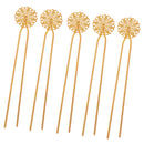5x Girls Retro Alloy Hair Clips Wedding Bride Hairpins Hair Beauty Tools T