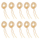 10x Girls Retro Alloy Hair Clips Wedding Bride Hairpins Hair Beauty Tools U