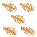 5pcs Women Retro Alloy Hair Clips Wedding Bride Hairpins Hair Beauty Tools E