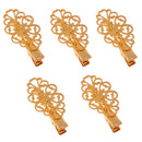 5pcs Women Retro Alloy Hair Clips Wedding Bride Hairpins Hair Beauty Tools E