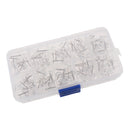 100Pcs Transparent Push Pins Notice Board Map Thumb Tacks Point Bulletin