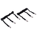 2pcs Punk Mens Shirt Stays Garters Leg Thigh Elastic Garter Belt Suspender
