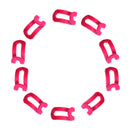 10pcs Home Creative Mini Flocking Clothes Hanger Hook 2017 For BedRoom Chic