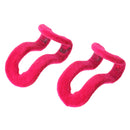 10pcs Home Creative Mini Flocking Clothes Hanger Hook 2017 For BedRoom Chic