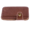 Brown 2-slot Men Wallet Thin Credit Card Holder ID Case Purse Bag Pouch
