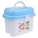 Baby Diaper Bag Portable Outdoor Travel Nursing Bottle Storage Box Organizer