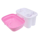 Baby Diaper Bag Portable Outdoor Travel Nursing Bottle Storage Box Organizer