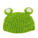 Newborn Handmade Crochet Knit Cap Make Your Baby Looks More Lovely Frog Hat