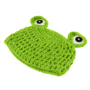 Newborn Handmade Crochet Knit Cap Make Your Baby Looks More Lovely Frog Hat