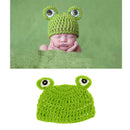 Newborn Handmade Crochet Knit Cap Make Your Baby Looks More Lovely Frog Hat